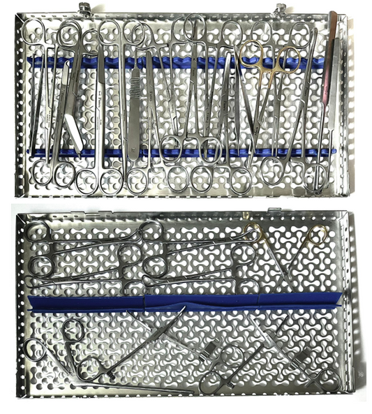 Spay, Neuter  Veterinary Surgical Kit (23 pcs set), Made in German Stainless Steel