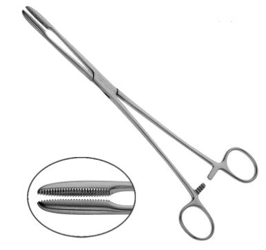 Gross-Maier Dressing Forceps Straight ( Without Ratchet) 26 cm