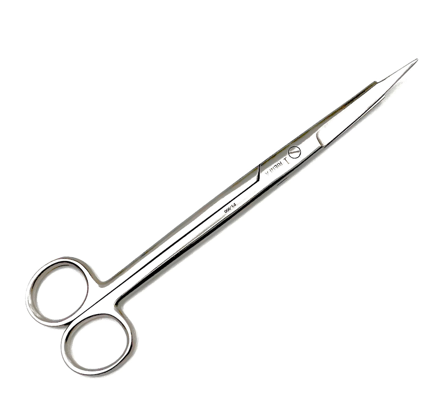 Martin Cartilage Scissors, 8 inch with Heavier Blades with Serrated Edge, High Quality, Nom-Rust Stainless Steel (Curved)