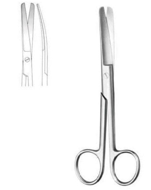 Operating Surgical Scissors 5.5 Inch Standard Size, Rust-Free , Re-usable
