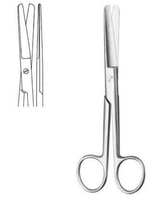 Operating Surgical Scissors 5.5 Inch Standard Size, Rust-Free , Re-usable