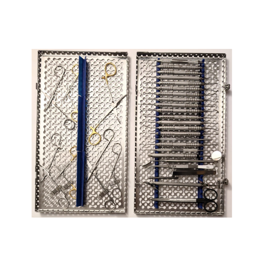 30-Tools Dental Kit With Sterilization Cassettes