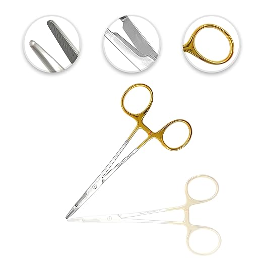 Olsen Hager Needle Holder With TC ( Tungsten Carbide) Tip