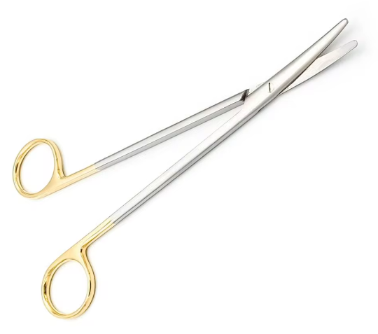 FRIENFA® Metzenbaum Scissors 7 Inch – Surgical Grade Stainless Steel (Curved & Straight)